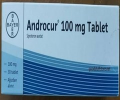 Thuốc điều trị kháng androgen Androcur 100mg 30 viên