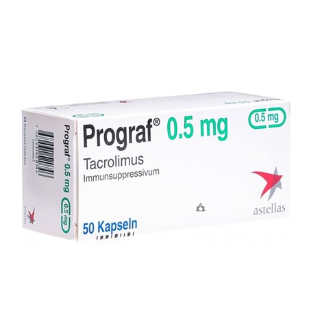 Thuốc Prograf 0.5mg 50 viên