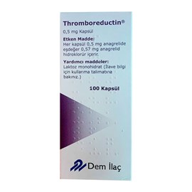Thuốc Thromboreductin 0,5mg/ 100 Viên