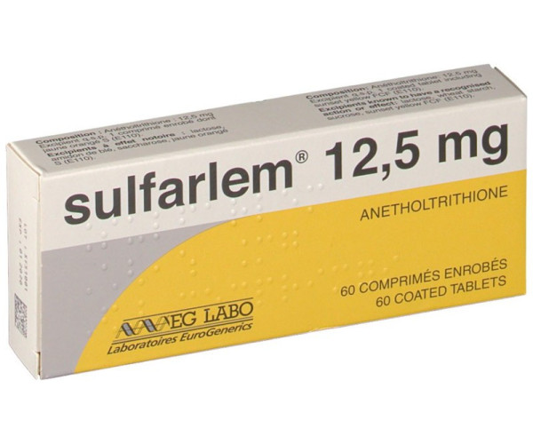 Thuốc Sulfarlem 12.5mg/60 viên