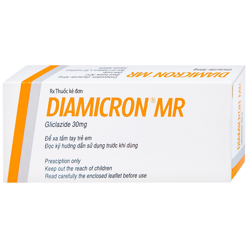 Thuốc Điều Trị Đái Tháo Đường Tuýp 2 Diamicron MR 30mg