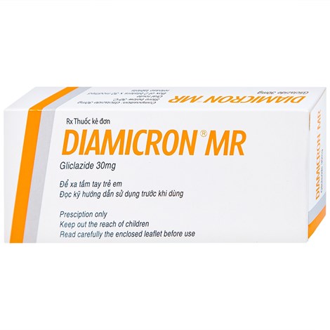 Thuốc Diamicron MR 30mg 60 viên