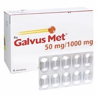 Thuốc Điều Trị Đái Tháo Đường Tuyp II Galvus Met 50mg