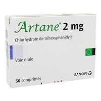 Thuốc điều trị bệnh Parkinson Artane 2mg hộp 50 viên