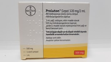 Thuốc Điều Trị Sinh Non Và Chuyển Giới Proluton Depot 500mg