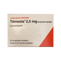 Thuốc Temesta 2.5mg 30 viên