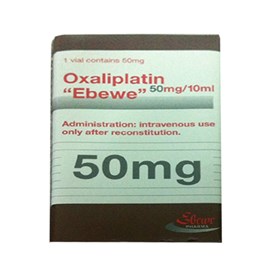 Thuốc Oxaliplatin "Ebewe" 50mg/10 ml