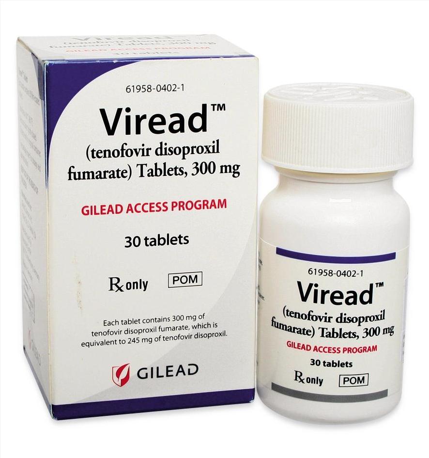 Thuốc điều Trị Viêm Gan B Viread 245mg - Web Dược Phẩm