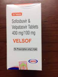 Thuốc điều trị viêm gan C hiệu quả Velasof 400mg/100mg