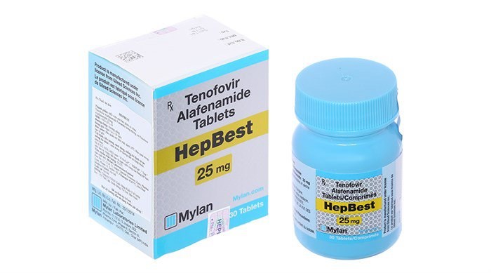 Thuốc Hepbest 25mg 30 viên