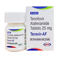 Thuốc điều trị viêm gan siêu vi B Teravir- AF 25mg hộp 30 viên