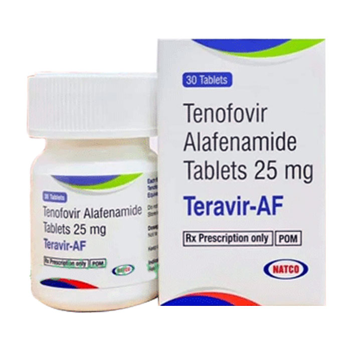 thuốc Teravir- AF 25mg hộp 30 viên 