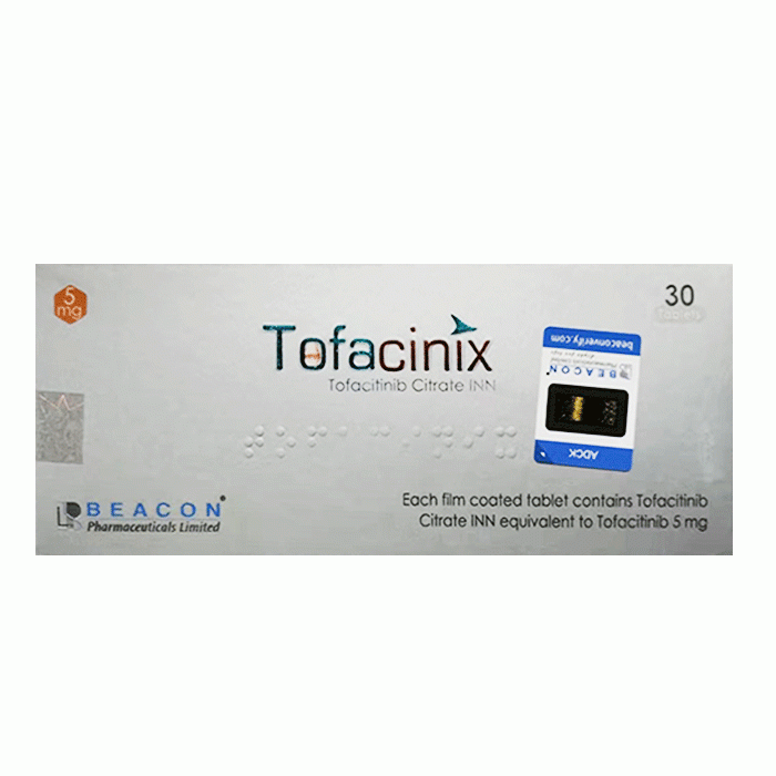 Thuốc Tofacinix 5mg/30 Viên