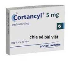 Thuốc điều trị viêm khớp hiệu quả Cortancyl 5mg