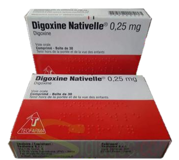 Digoxinne Nativelle 0.25mg 30 viên
