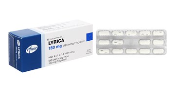 Thuốc Lyrica 150mg Pfizer, Hộp 56 viên