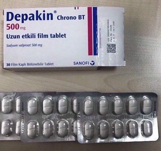 Depakine chrono 500mg 30 Viên