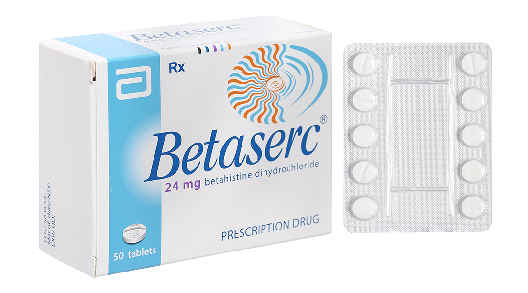 Thuốc Betaserc 24mg 50 viên