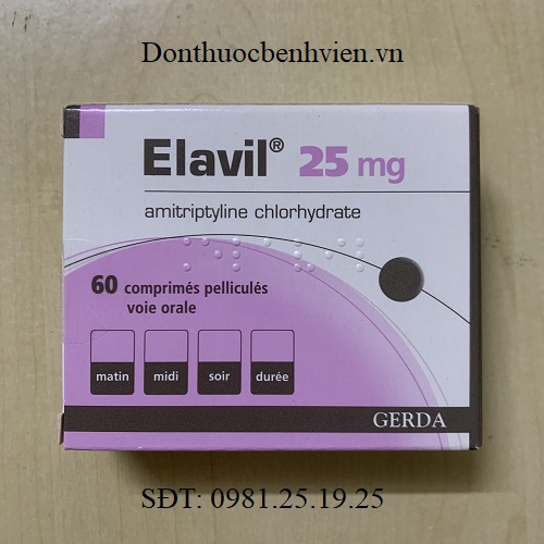 Thuốc Elavil 25mg 60 Viên