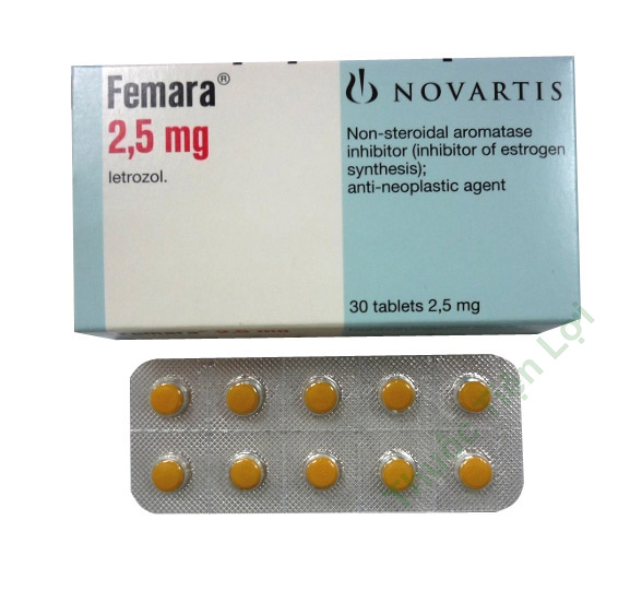 Thuốc Femara 2,5mg 30 Viên