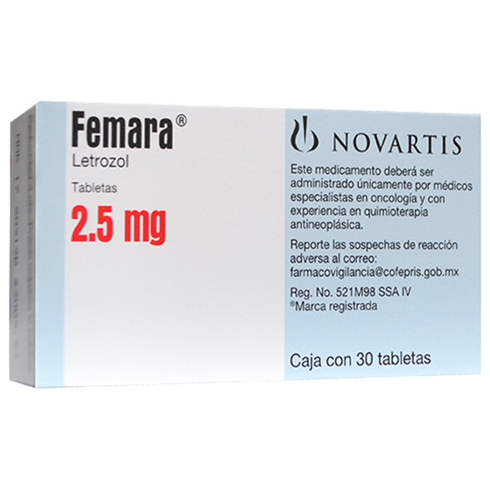 Thuốc Femara 2,5mg 30 Viên