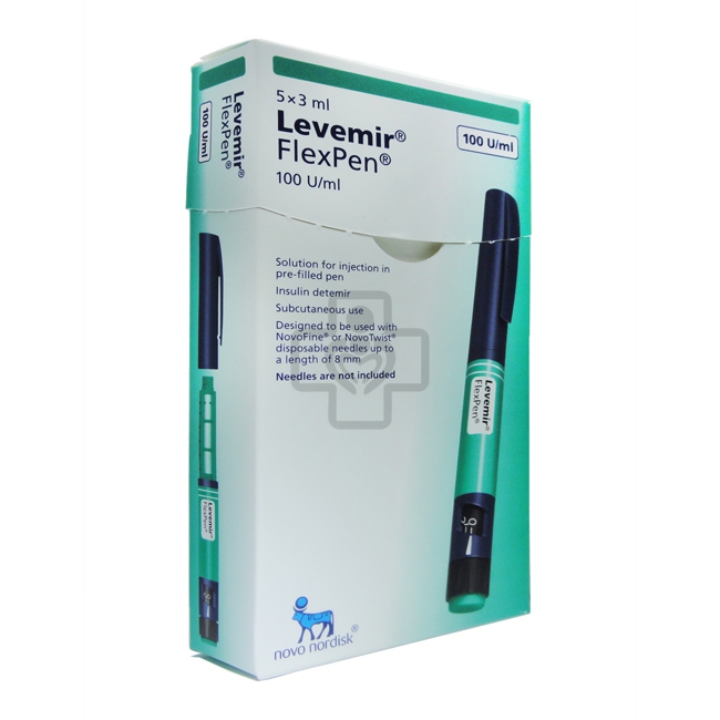 Thuốc Levemir Flexpen 5 cây x 3ml