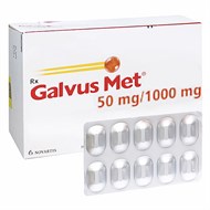 Thuốc Galvus-Met 50mg/1000mg 60 viên