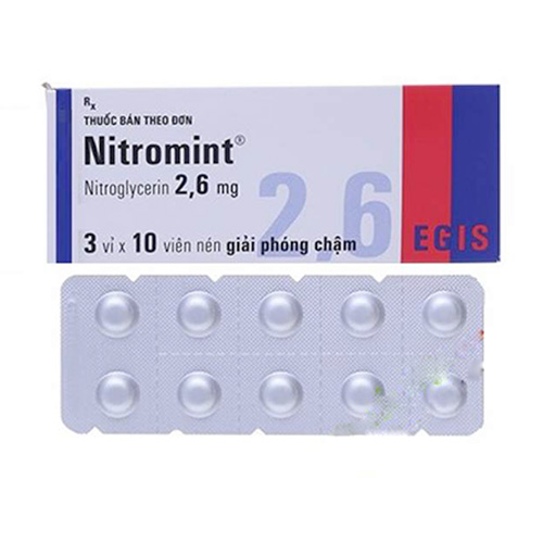 Thuốc Nitromint 2.6mg/ 30 Viên