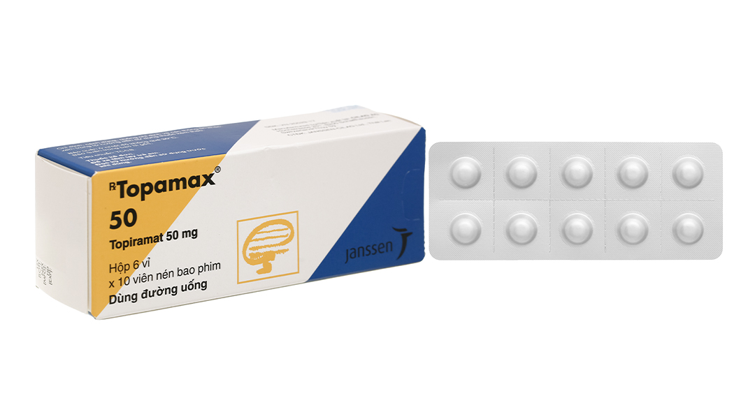 Thuốc Topamax 50mg 60 viên