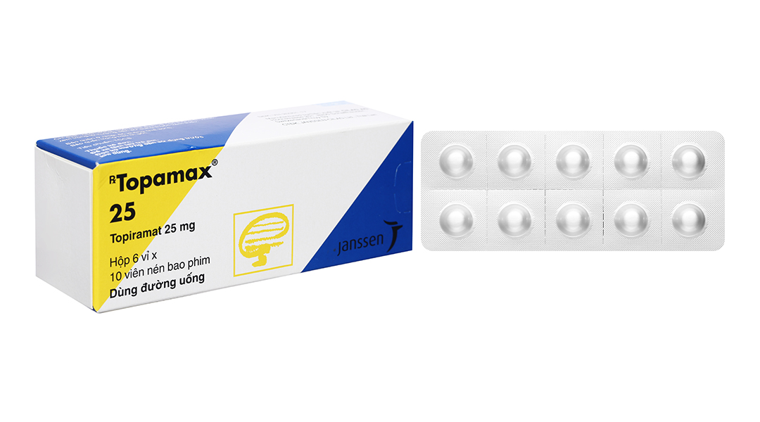 Thuốc Topamax 25mg 60 Viên