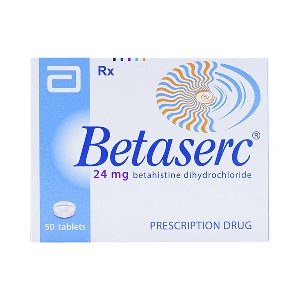 Thuốc Betaserc 24mg 50 Viên