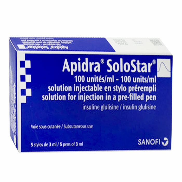 Apidra SoloStar 100U/ml 5 bút