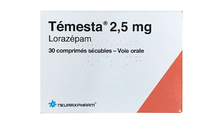 Thuốc Temesta 2.5mg 30 viên