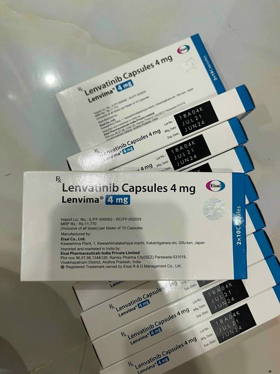 Thuốc Lenvima 4mg 20 Viên