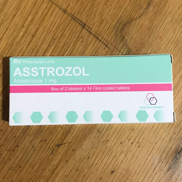 Thuốc Asstrozol 1mg 28 viên