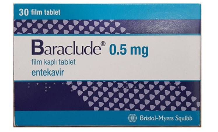 Thuốc Baraclude 0.5mg 30 viên