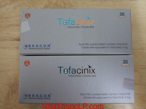 Thuốc Tofacinix 5mg/30 Viên