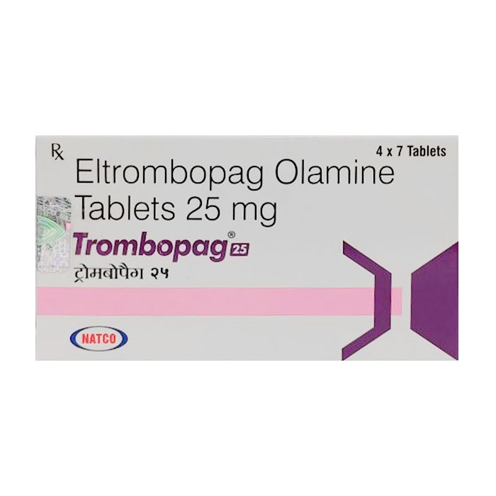 Thuốc Eltrombopag 25mg 14 viên