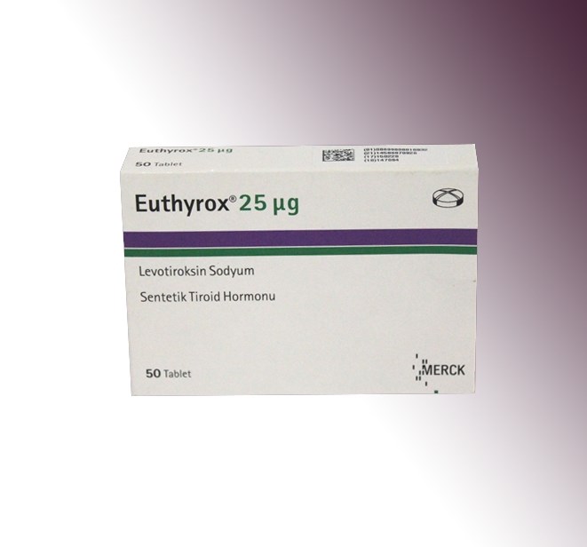 Thuốc EUTHYROX 25 mcg 50 viên