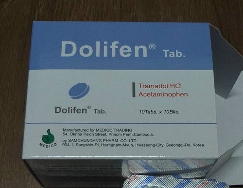 Thuốc Dolifen 500mg/100 Viên