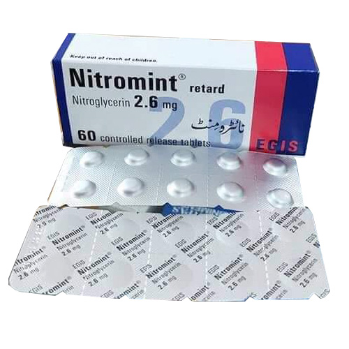 Nitromint 2.6mg 60 viên